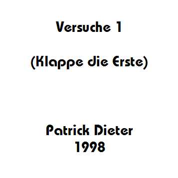 Versuche 1